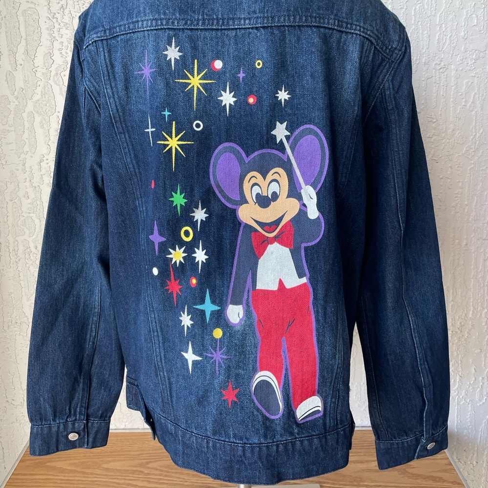 2022 Disney Parks Disneyland Main Street Electrical Parade Jean Jacket Adult L M